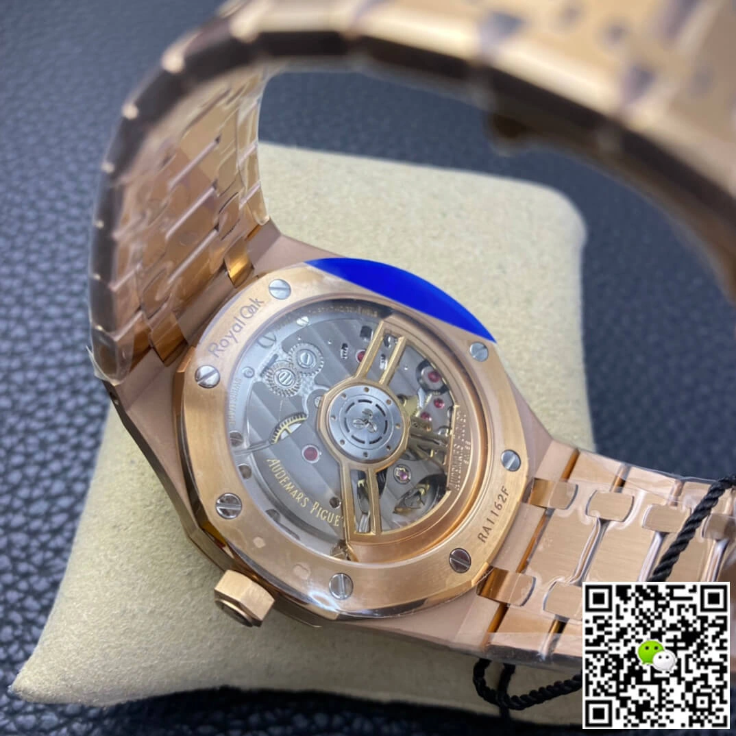 Audemars Piguet Royal Oak 15500OR.OO.1220OR.01 ZF Factory 1:1 Best Edition Replica Watch Gold Strap